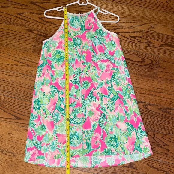 Lilly Pulitzer Yoke High Neck Shift Dress Jungle - Picture 4 of 5